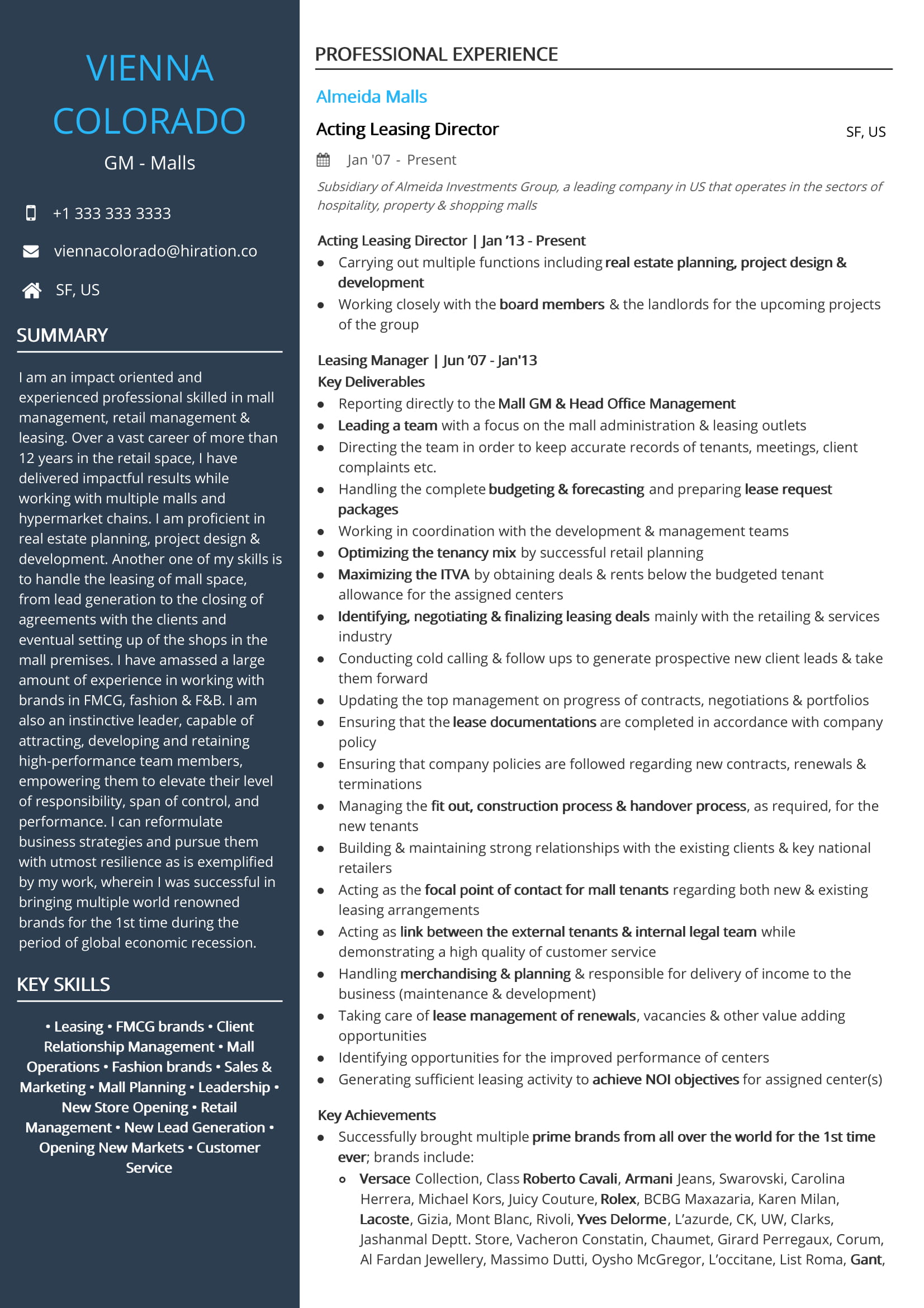 operations resume examples amp resume samples 2020 resume of general manager